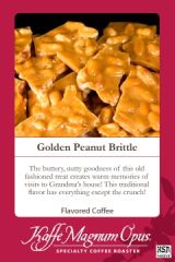 Golden Peanut Brittle SWP Decaf Flavored Coffee